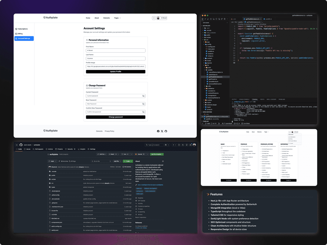 Authplate
